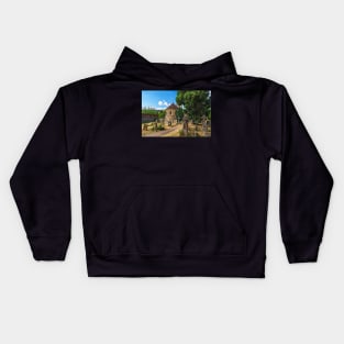 The Churchyard at Goring Parish Church Kids Hoodie